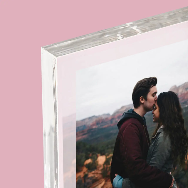 Fotka A Textem: Spotify S Vlastní Fotkou - Akrylový Blok