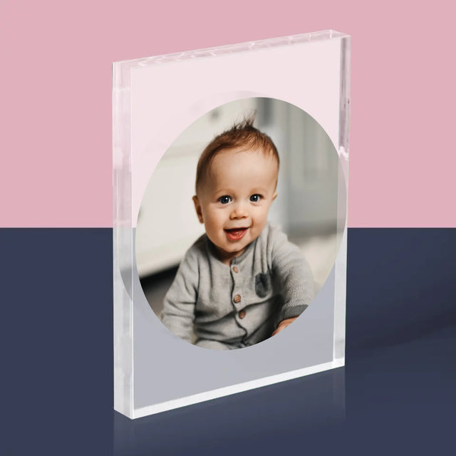 Fotka: Fotka V Kolečku - Akrylový Blok