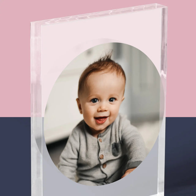 Fotka: Fotka V Kolečku - Akrylový Blok