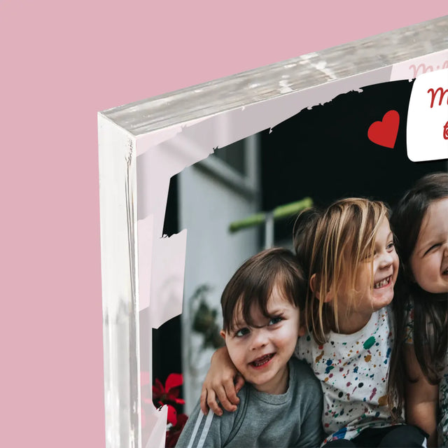 Fotka A Textem: Pro Milovanou Babičku - Akrylový Blok