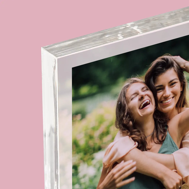 Fotka A Textem: Staňte Se Mým Svědkem - Akrylový Blok