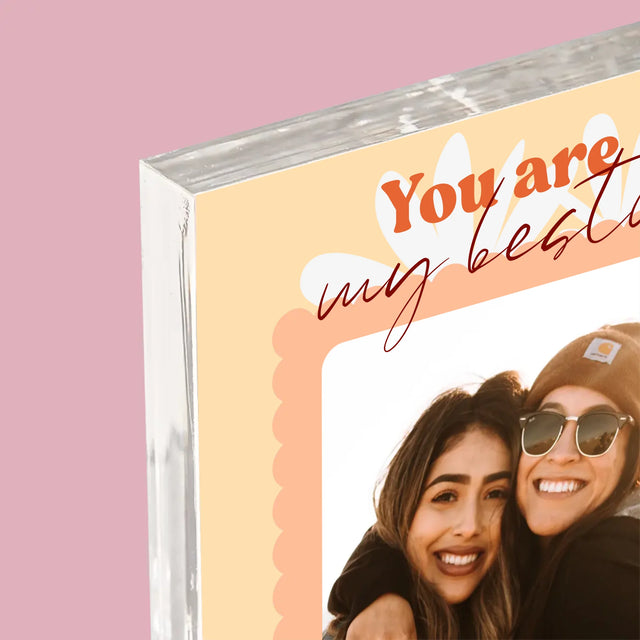Fotokoláž: Fotky Besties - Akrylový Blok