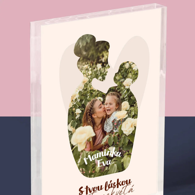 Tvar Z Fotek: Tvoje Láska - Akrylový Blok