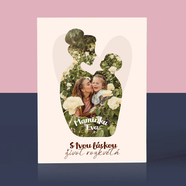 Tvar Z Fotek: Tvoje Láska - Akrylový Blok