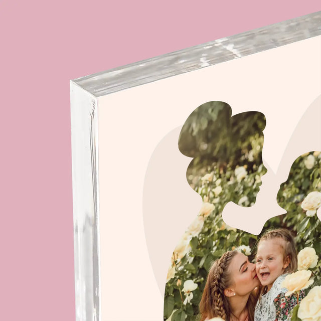 Tvar Z Fotek: Tvoje Láska - Akrylový Blok