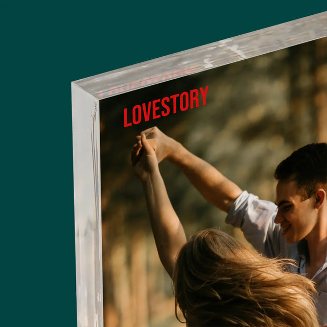 Fotka A Textem: Plakát Netflix - Akrylový Blok