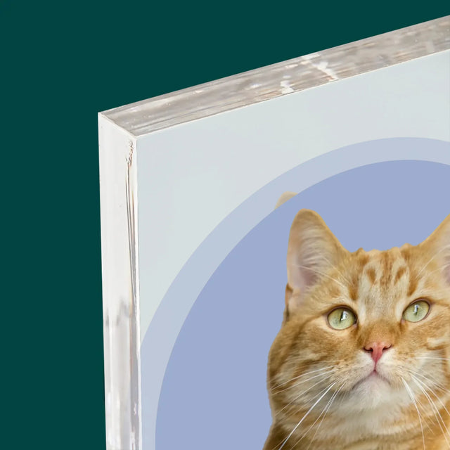 Fotka: Tvoje Kočka - Akrylový Blok