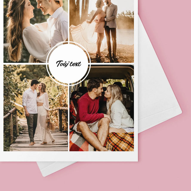 Fotokoláž: 4 Fotky - Přání