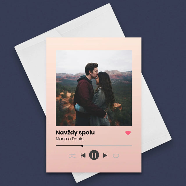 Fotka A Textem: Spotify S Vlastní Fotkou - Přání