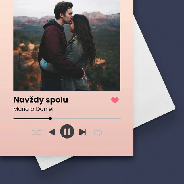 Fotka A Textem: Spotify S Vlastní Fotkou - Přání