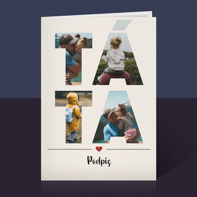 Slovo Z Fotek: Táta Z Tvých Fotek - Přání