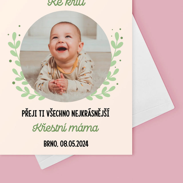 Fotka A Textem: Ke Křtu - Přání