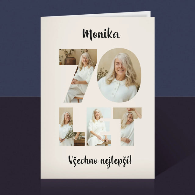 Slovo Z Fotek: 70 Let Z Tvých Fotek - Přání