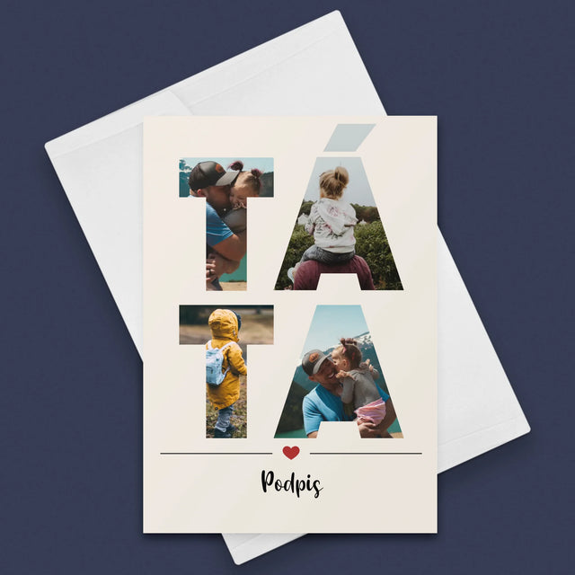 Slovo Z Fotek: Táta Z Tvých Fotek - Přání