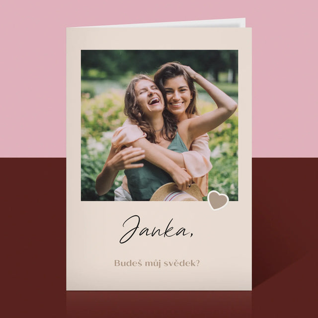 Fotka A Textem: Buď Můj Svědek - Přání