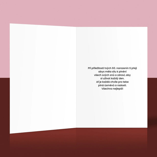 Slovo Z Fotek: 60 Let Z Tvých Fotek - Přání