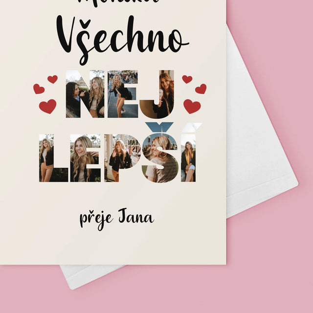 Slovo Z Fotek: Všechno Nejlepší - Přání