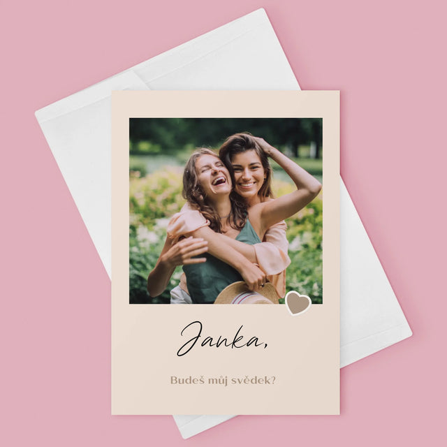 Fotka A Textem: Buď Můj Svědek - Přání