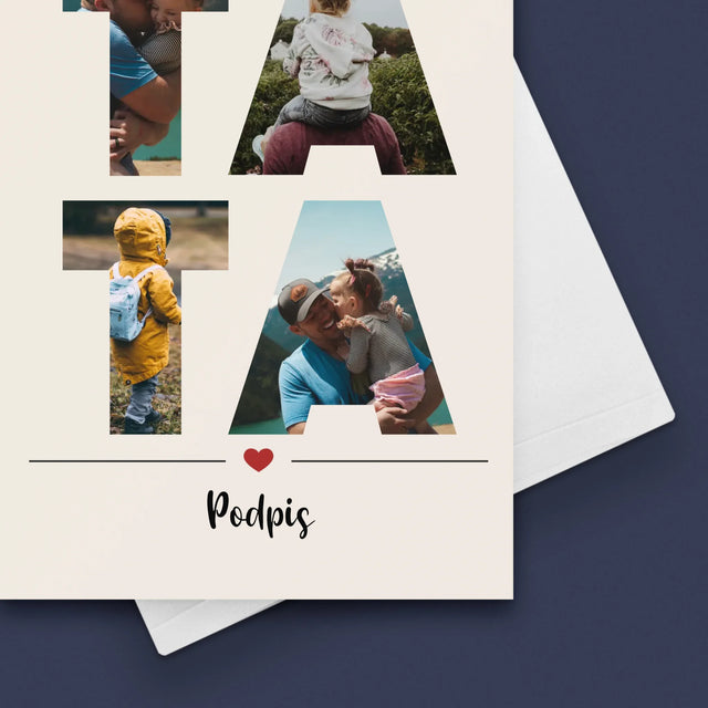 Slovo Z Fotek: Táta Z Tvých Fotek - Přání