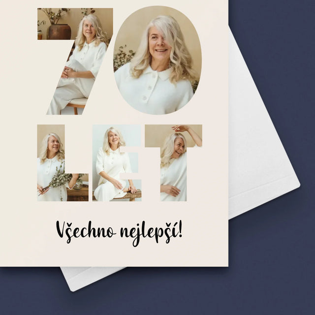 Slovo Z Fotek: 70 Let Z Tvých Fotek - Přání