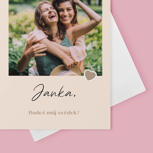 Fotka A Textem: Buď Můj Svědek - Přání