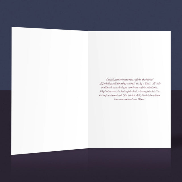 Mapa Města: Mapa Města: Vítej Na Světě - Přání