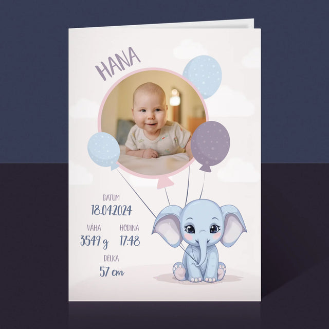 Údaje O Narození Ditěte: Údaje O Narození Slůně - Přání