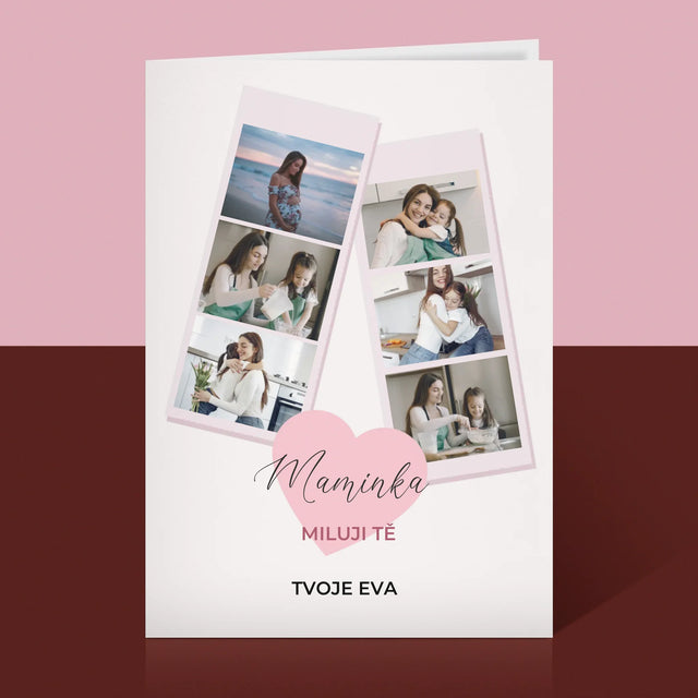 Fotokoláž: Maminka - Přání