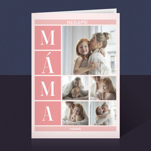 Fotokoláž: Nejlepší Máma Koláž - Přání