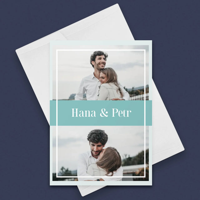 Fotokoláž: Pár Jména - Přání