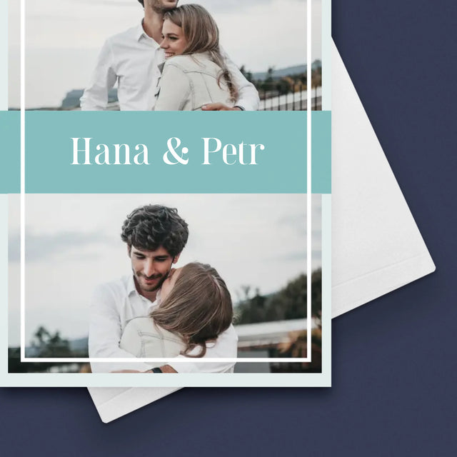 Fotokoláž: Pár Jména - Přání