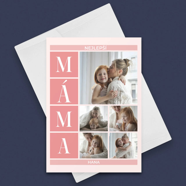 Fotokoláž: Nejlepší Máma Koláž - Přání