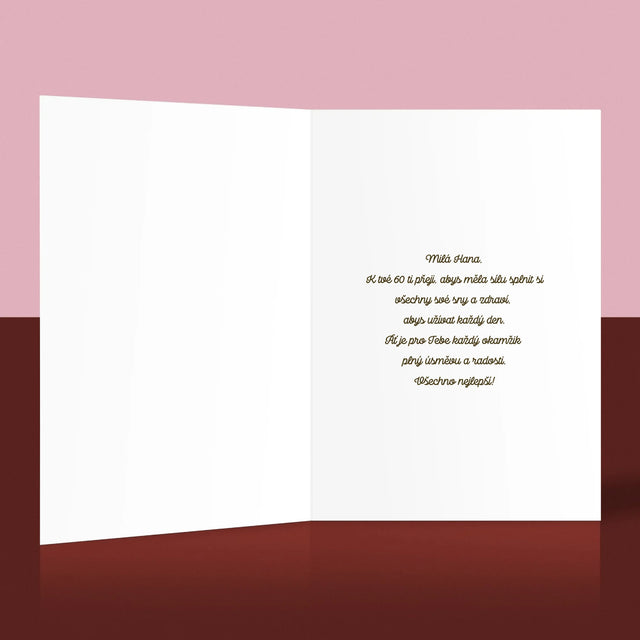 Fotka A Textem: Už Nic Nemusím! Důchodkyně - Přání