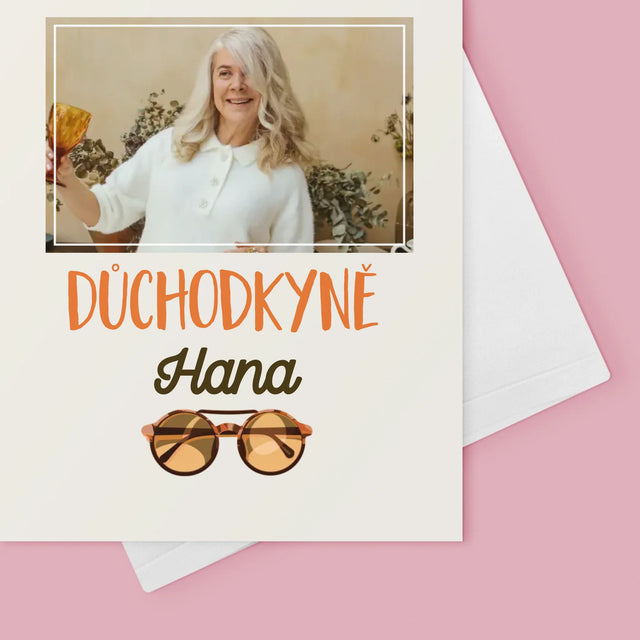 Fotka A Textem: Už Nic Nemusím! Důchodkyně - Přání