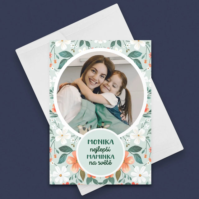 Fotka A Textem: Nejlepší Maminka Květiny - Přání