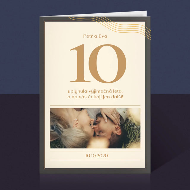 Fotka A Textem: 10. Výročí - Přání