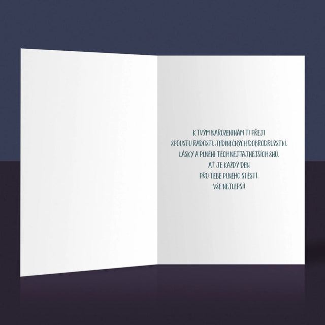 Fotka A Textem: Narozeniny - Přání