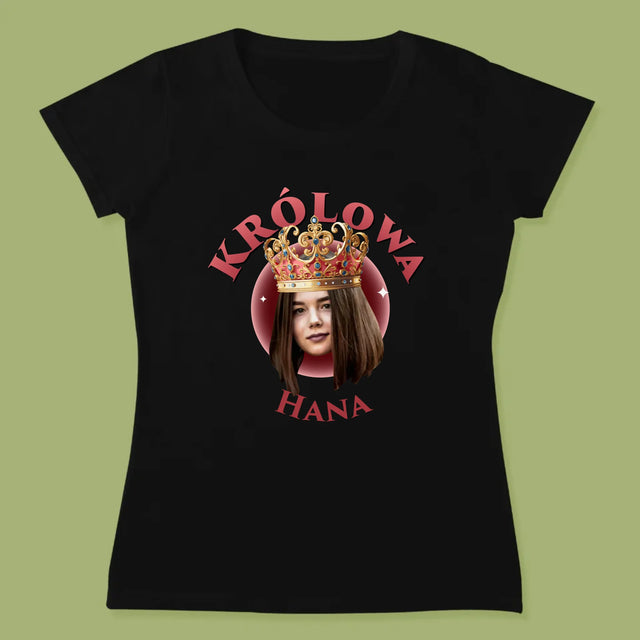Fotka A Textem: Královna - Damské Tričko