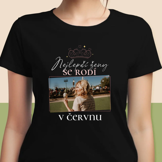 Fotka A Textem: Nejlepší Ženy - Damské Tričko
