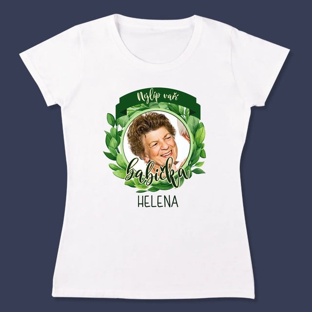 Fotka A Textem: Nejlíp Vaří - Damské Tričko