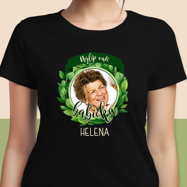 Fotka A Textem: Nejlíp Vaří - Damské Tričko