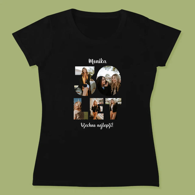 Slovo Z Fotek: 30 Let Z Tvých Fotek - Damské Tričko