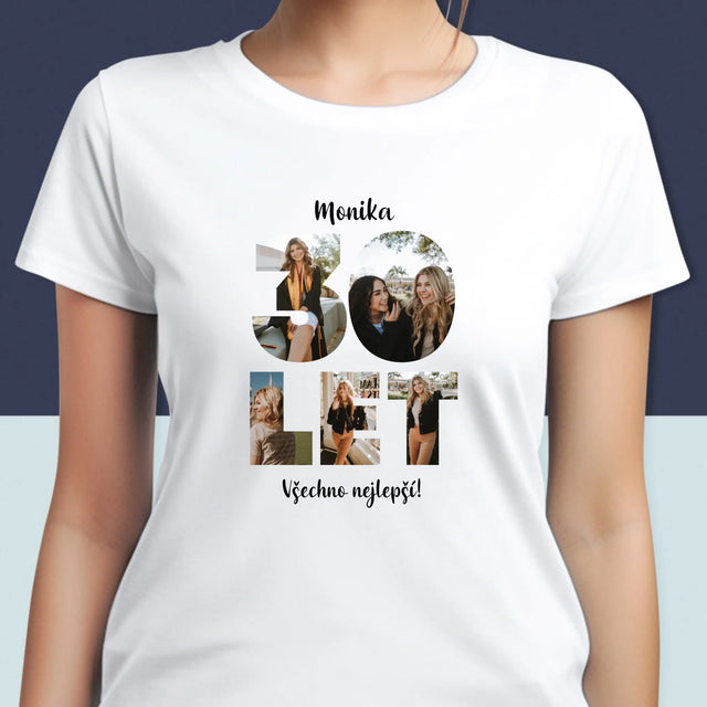 Slovo Z Fotek: 30 Let Z Tvých Fotek - Damské Tričko