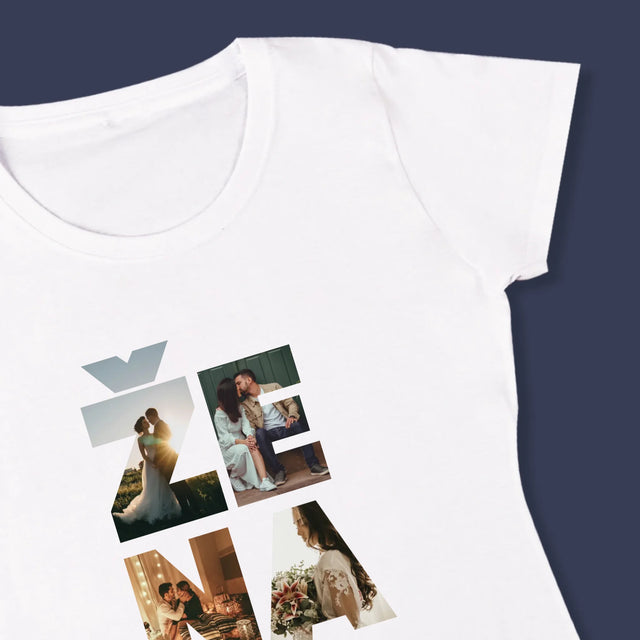 Slovo Z Fotek: Žena Z Vašich Fotek - Damské Tričko