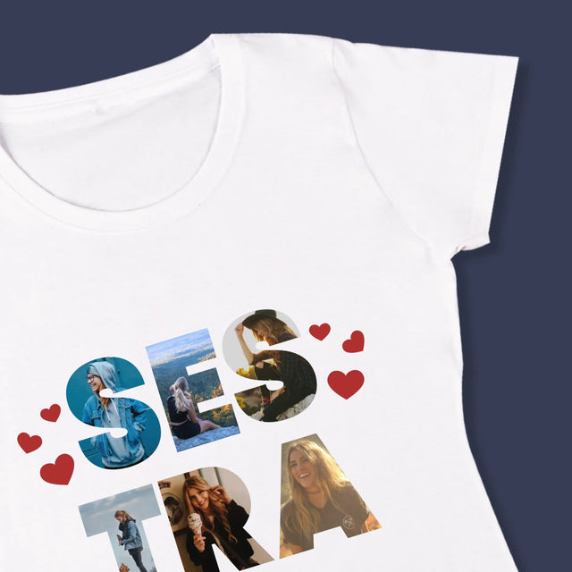 Slovo Z Fotek: Sestra Z Tvých Fotek - Damské Tričko