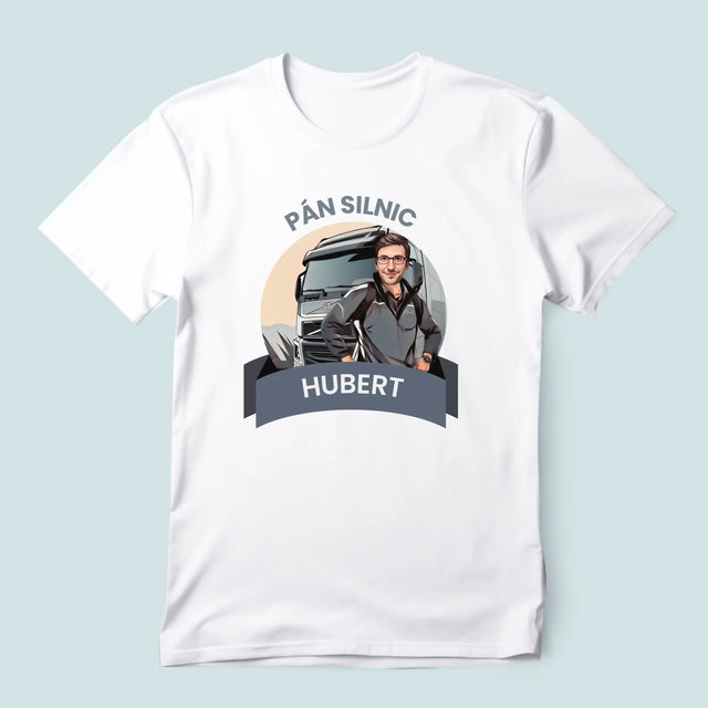 Tvoje Postava: Pán Silnic - Pánské Tričko