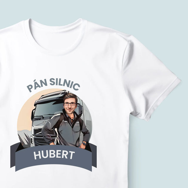 Tvoje Postava: Pán Silnic - Pánské Tričko