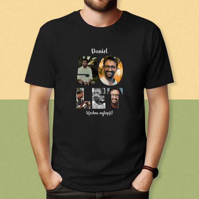 Slovo Z Fotek: 50 Let Z Tvých Fotek - Pánské Tričko