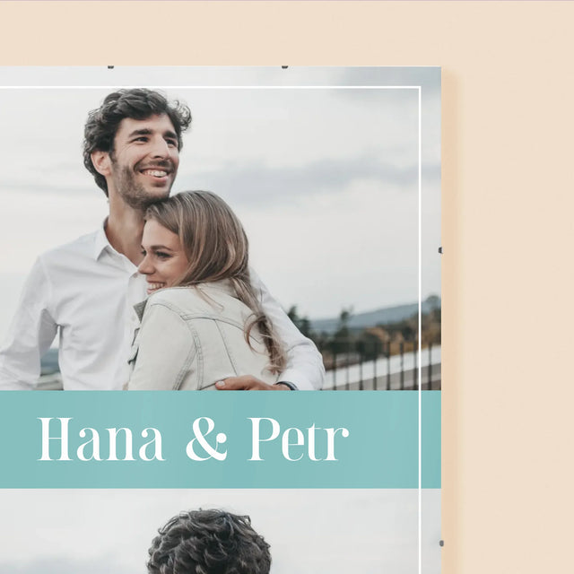 Fotokoláž: Pár Jména - Plakát