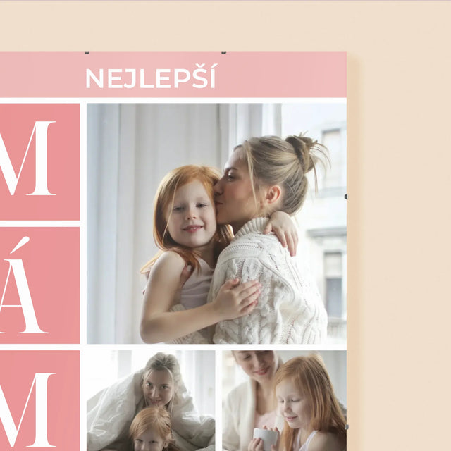Fotokoláž: Nejlepší Máma Koláž - Plakát